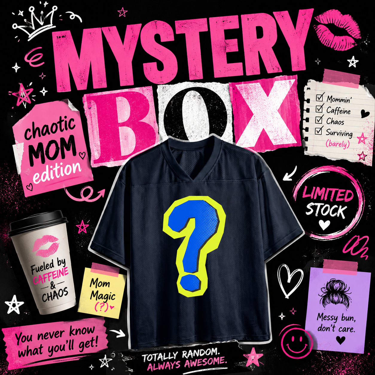 Chaotic Mom Mystery Limitless Mesh Jersey