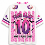 Preppy Horror Bundle Retro Halloween Characters Mesh Jersey