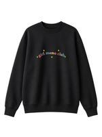 Chaotic Mom Custom Embroided Boy Mama Club Pastel Rainbow Sweatshirt