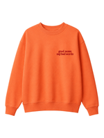 Chaotic Mom Embroided Good Moms Say Bad Words Sarcastic Sweatshirt