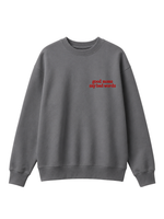 Chaotic Mom Embroided Good Moms Say Bad Words Sarcastic Sweatshirt