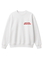 Chaotic Mom Embroided Good Moms Say Bad Words Sarcastic Sweatshirt