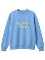 Chaotic Mom Custom Embroided Aesthetic Wildflower Mama Ribbon Bow Est Year Sweatshirt