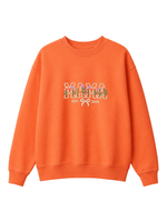 Chaotic Mom Custom Embroided Aesthetic Wildflower Mama Ribbon Bow Est Year Sweatshirt