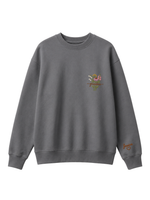 Chaotic Mom Custom Embroided Botanical Grandma Wildflower Bouquet Sweatshirt