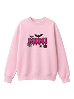 Chaotic Mom Custom Family Role Spooky Halloween Slime Bat Spider Sweatshirt
