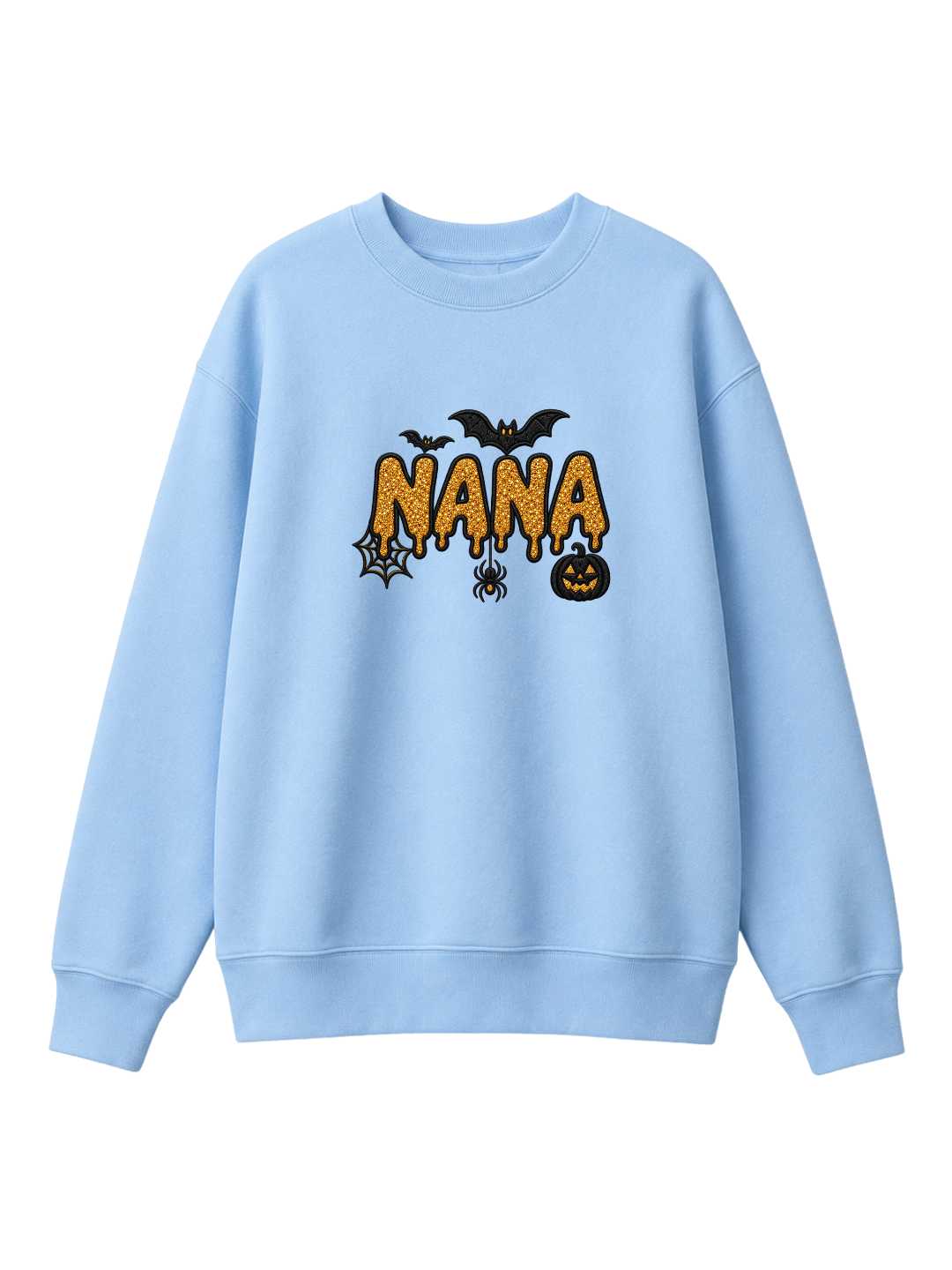 Chaotic Mom Custom Family Role Spooky Halloween Slime Bat Spider Sweatshirt
