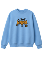 Chaotic Mom Custom Family Role Spooky Halloween Slime Bat Spider Sweatshirt