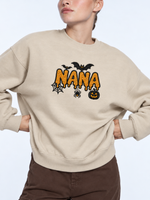 Chaotic Mom Custom Family Role Spooky Halloween Slime Bat Spider Sweatshirt
