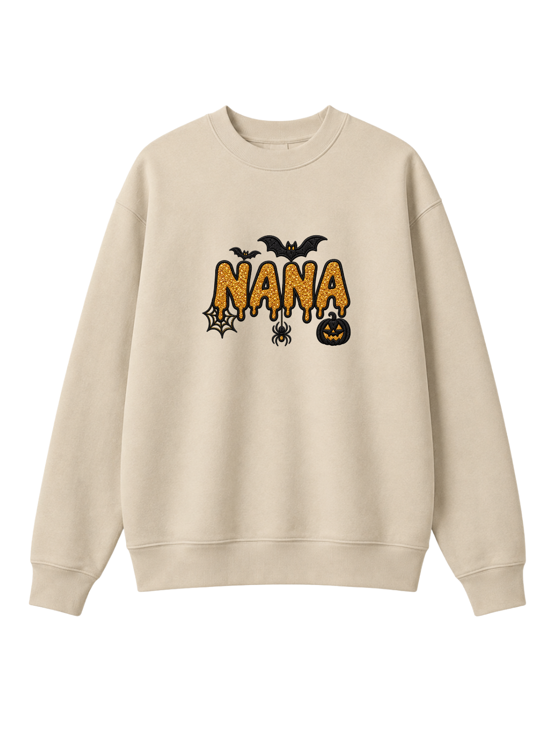 Chaotic Mom Custom Family Role Spooky Halloween Slime Bat Spider Sweatshirt