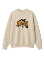 Chaotic Mom Custom Family Role Spooky Halloween Slime Bat Spider Sweatshirt