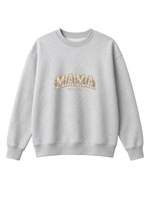 Chaotic Mom Embroided Aesthetic Wildflower Mama Est 2026 Sweatshirt