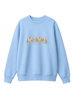 Chaotic Mom Embroided Aesthetic Wildflower Mama Est 2026 Sweatshirt