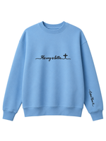 Chaotic Mom Embroided Custom His Way Is Better Christian Faith Cross Sweatshirt