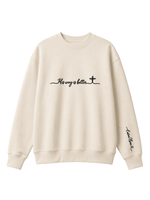 Chaotic Mom Embroided Custom His Way Is Better Christian Faith Cross Sweatshirt