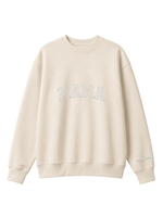 Chaotic Mom Embroided Varsity Mama Custom Crewneck Sweatshirt