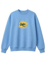 Chaotic Mom Gingham Embroided See You At Lukes Diner Coffee Cup Sweatshirt