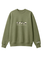 Chaotic Mom Personalized Embroided The Lord Is My Shepherd Sheep Lineup Faith Sweatshirt
