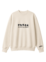 Chaotic Mom Personalized Embroided The Lord Is My Shepherd Sheep Lineup Faith Sweatshirt