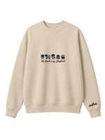 Chaotic Mom Personalized Embroided The Lord Is My Shepherd Sheep Lineup Faith Sweatshirt
