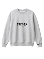 Chaotic Mom Personalized Embroided The Lord Is My Shepherd Sheep Lineup Faith Sweatshirt