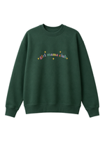 Chaotic Mom Custom Embroided Boy Mama Club Pastel Rainbow Sweatshirt