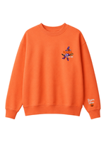 Chaotic Mom Custom Embroided Mama Est Year Witch Legs Broomstick Crewneck Sweatshirt